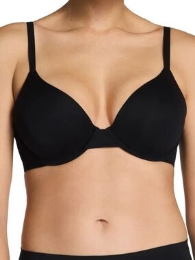 Spanx Sz M  A-C  Very Black SheerFlex Fit To You Underwire Bra Unlined30071R NWT